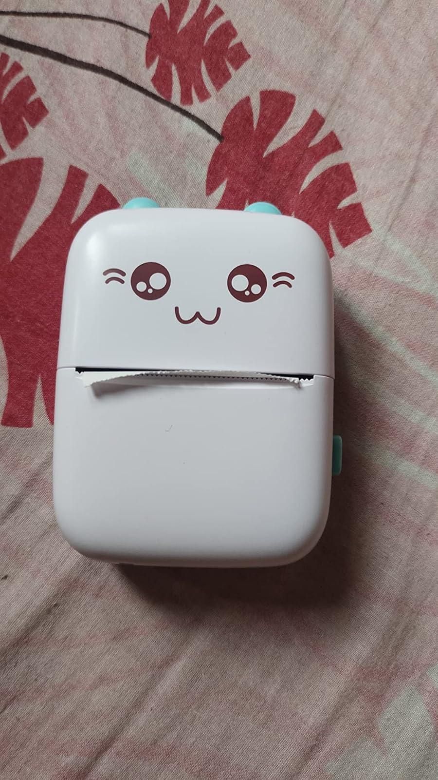 Cute Mini Portable Thermal Printer – Wireless Pocket Label & Photo Printer
