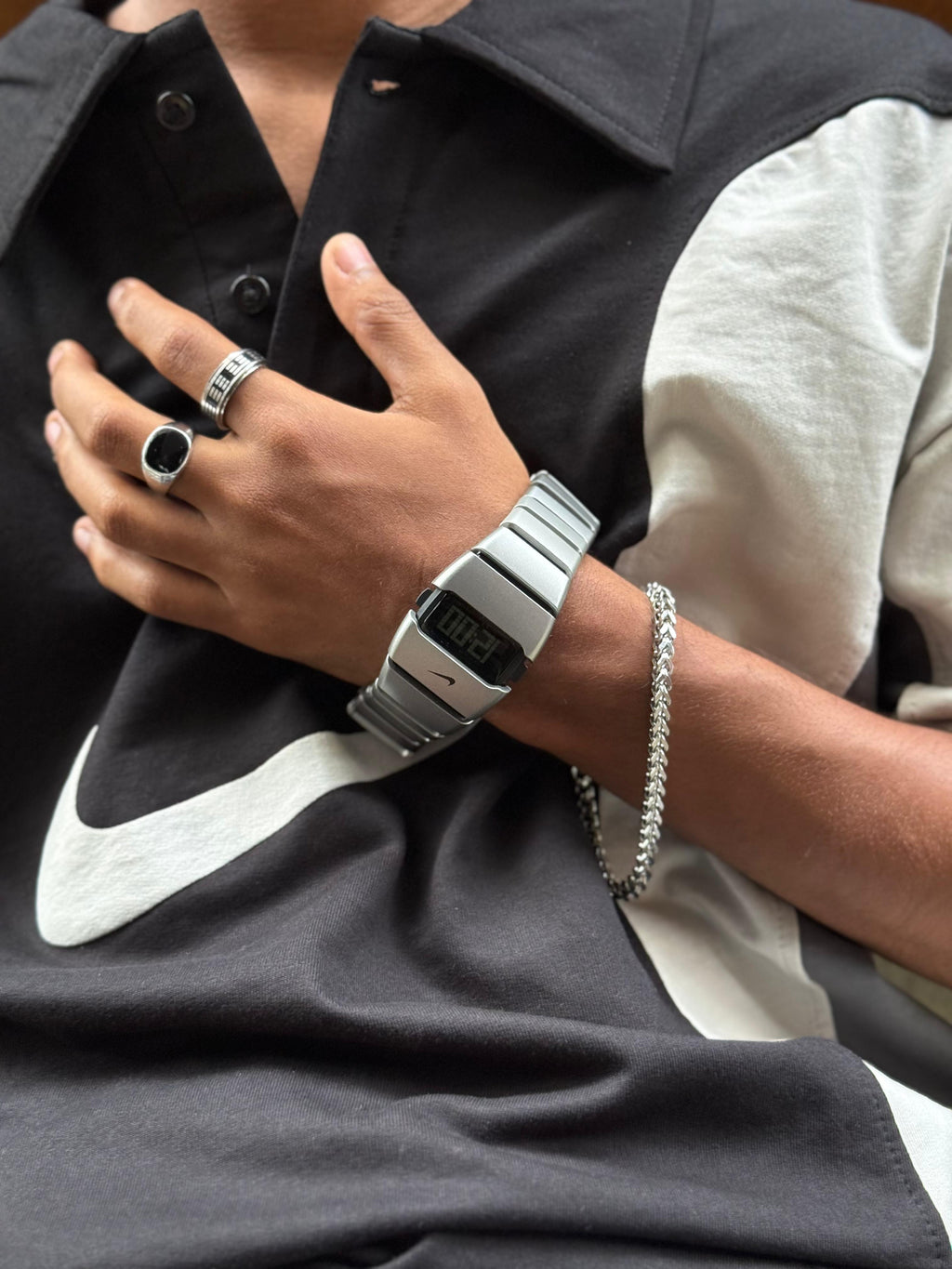 Nike Inspired Digital Watch for Men – Sporty LED Design