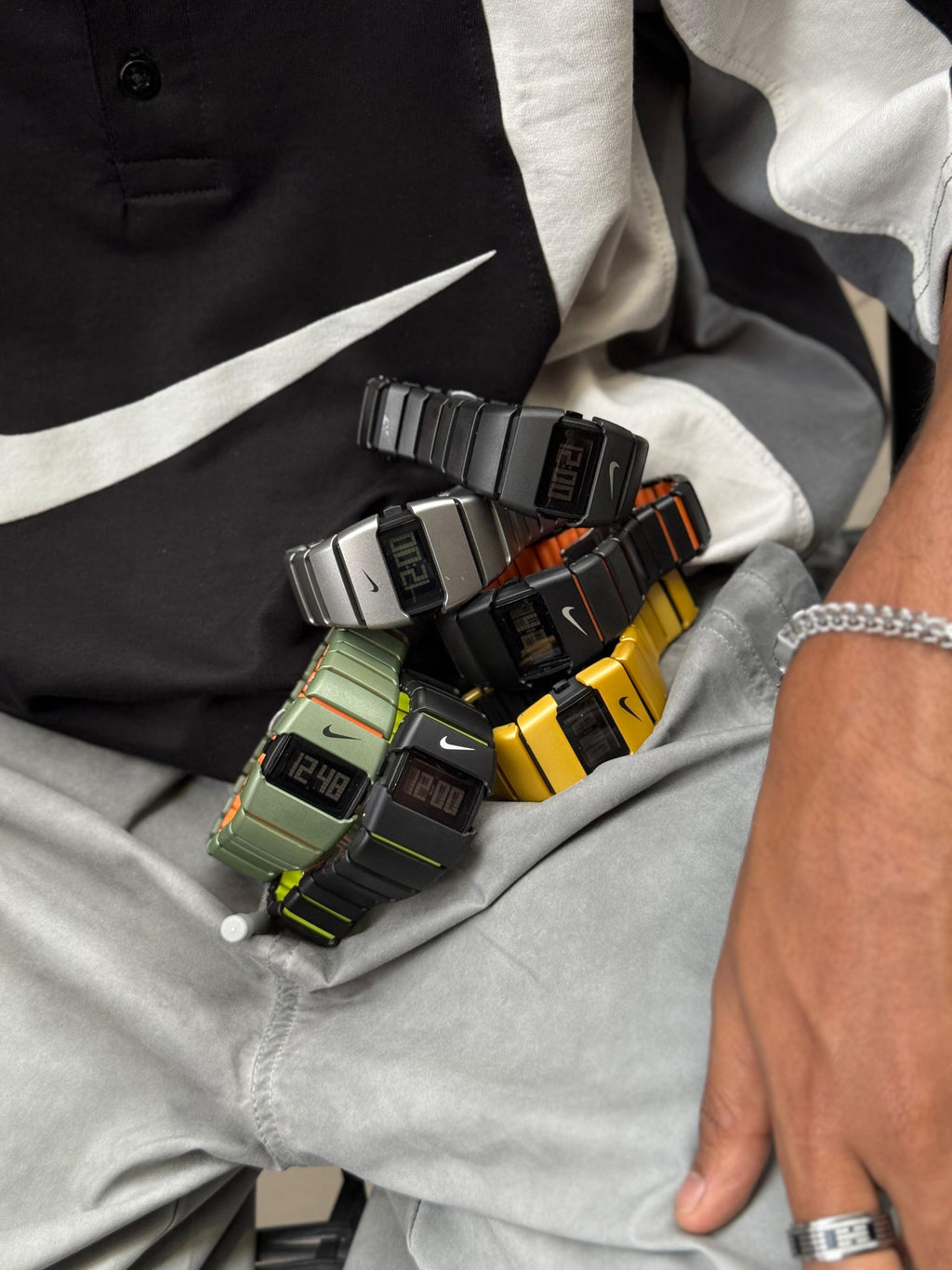 Nike Inspired Digital Watch for Men – Sporty LED Design