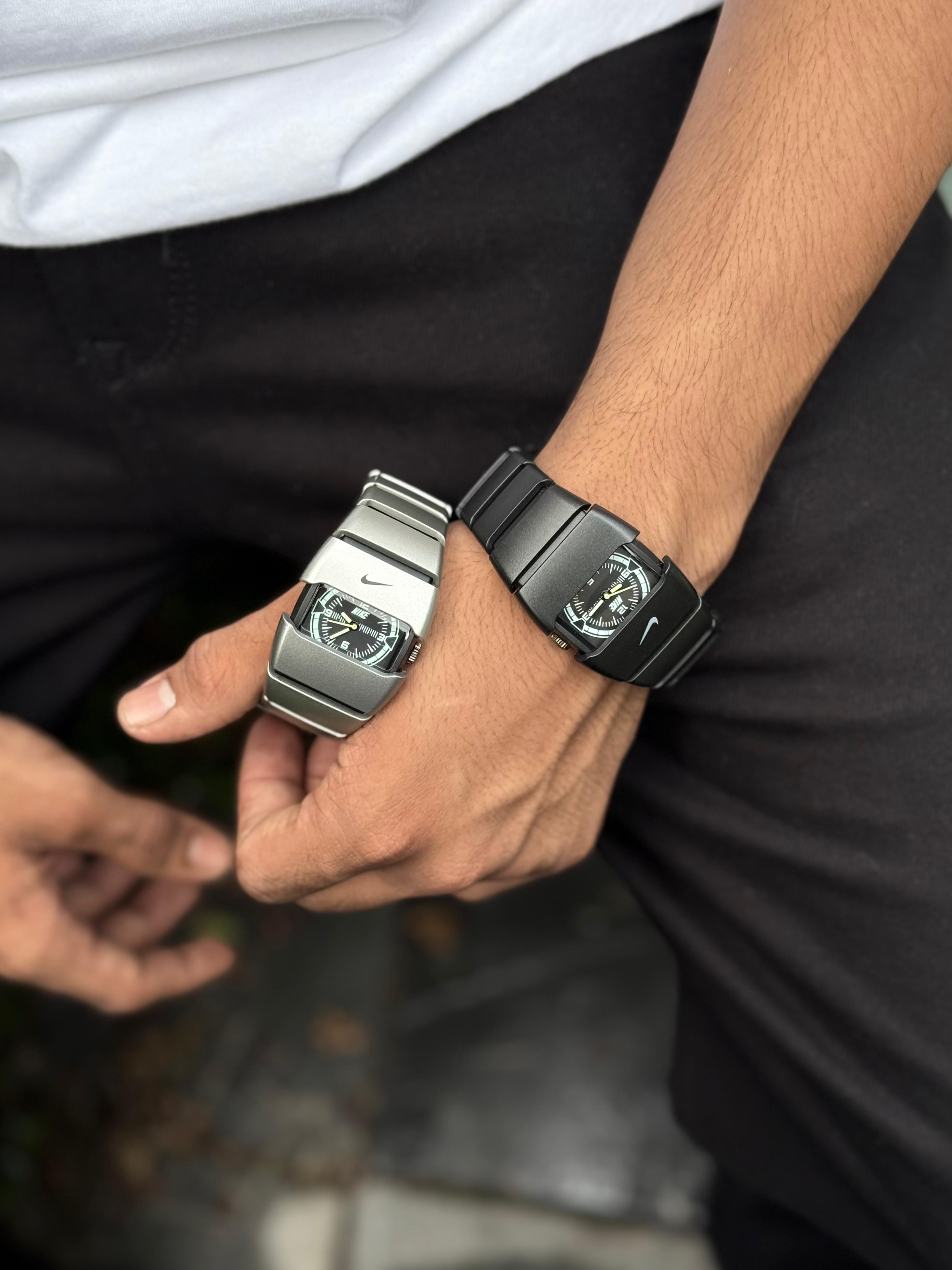 Nike Concept Dual-Tone Square Dial Watch – Modern Sporty Design