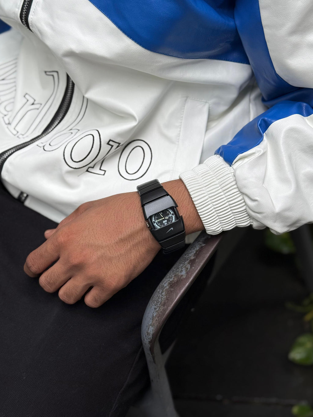 Nike Concept Dual-Tone Square Dial Watch – Modern Sporty Design