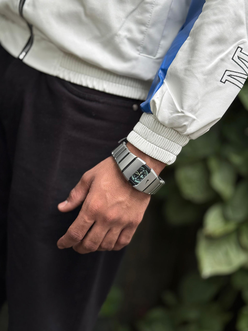 Nike Concept Dual-Tone Square Dial Watch – Modern Sporty Design