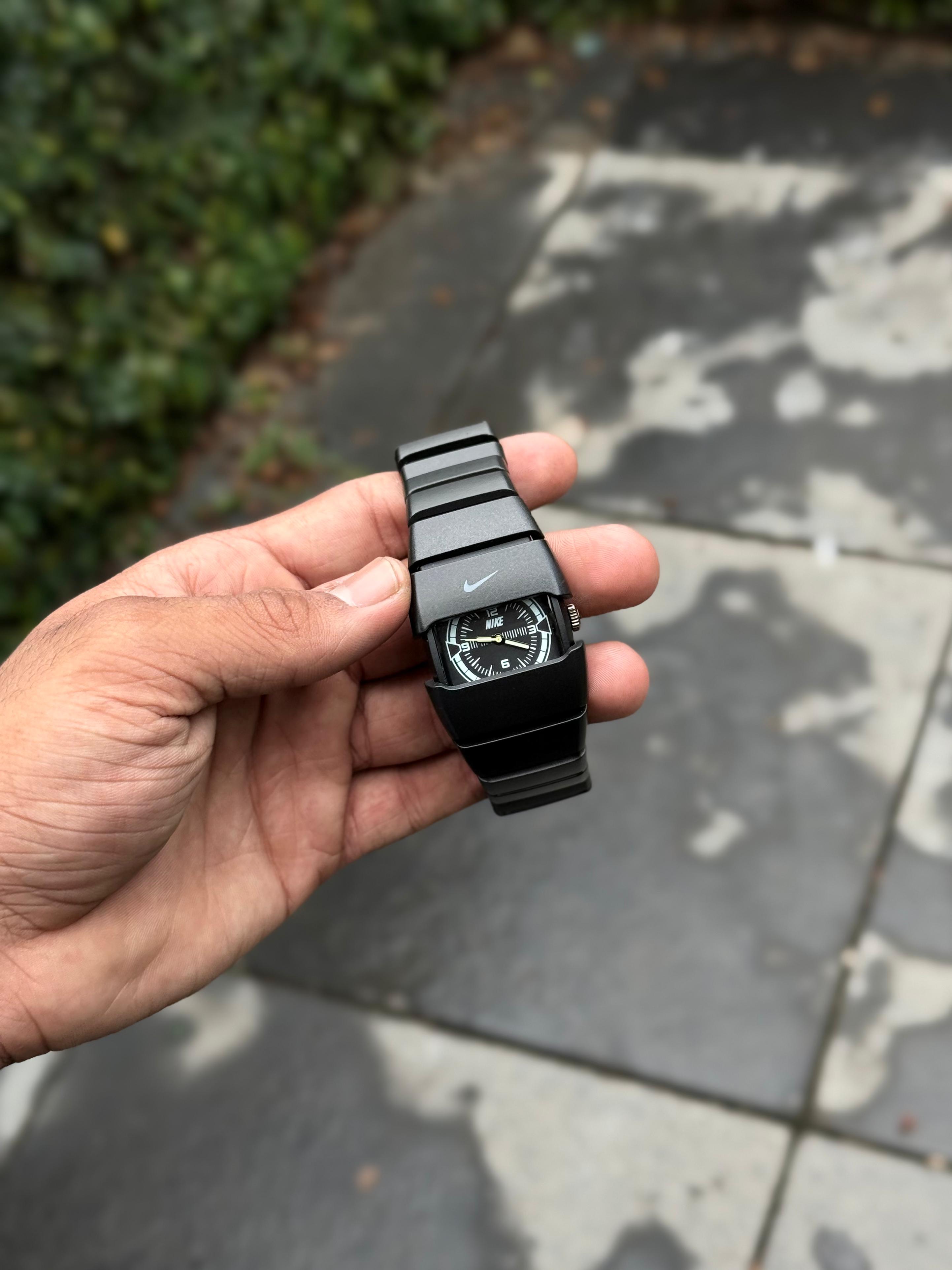 Nike Concept Dual-Tone Square Dial Watch – Modern Sporty Design