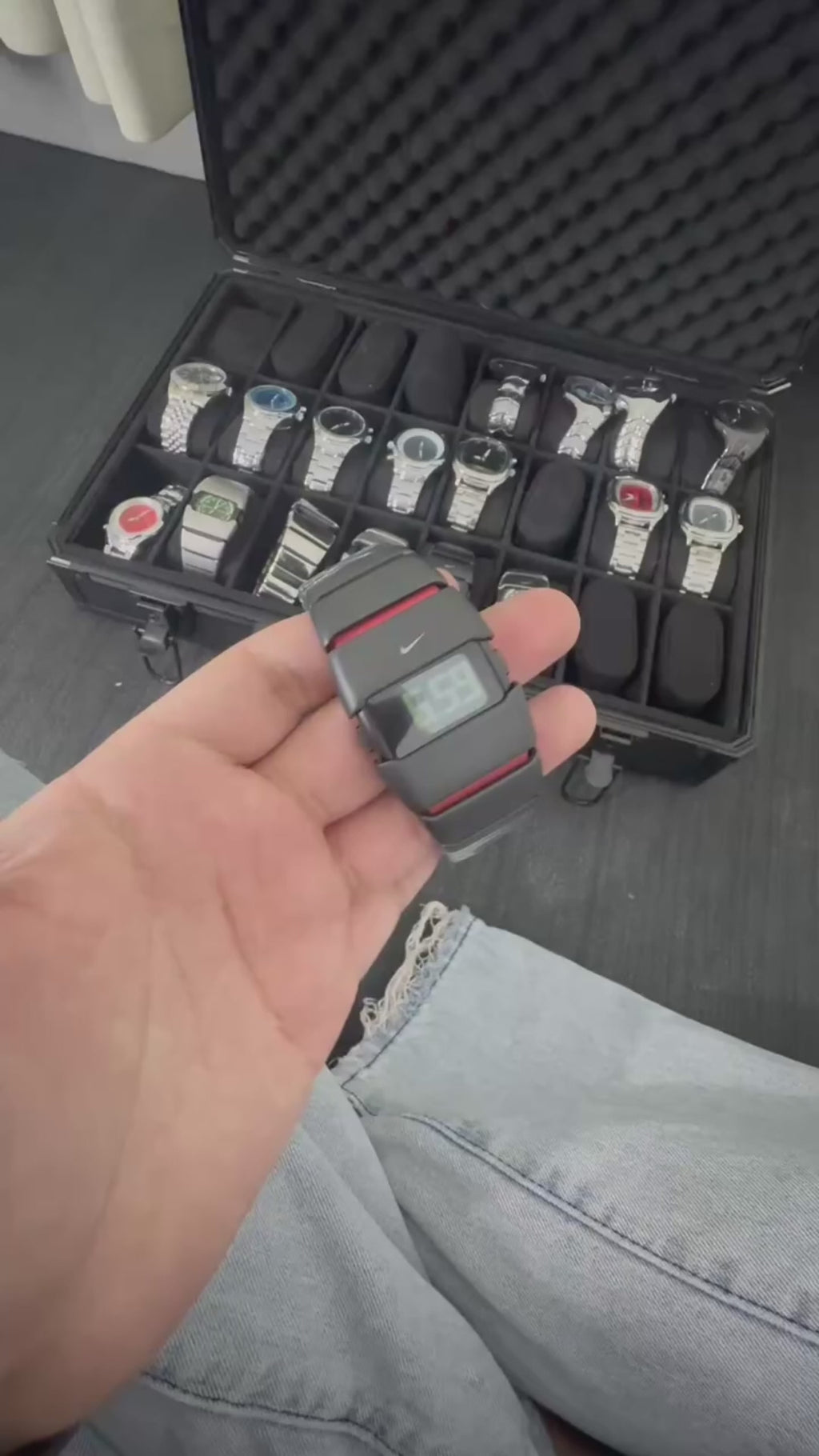 Nike Inspired Digital Watch for Men – Sporty LED Design